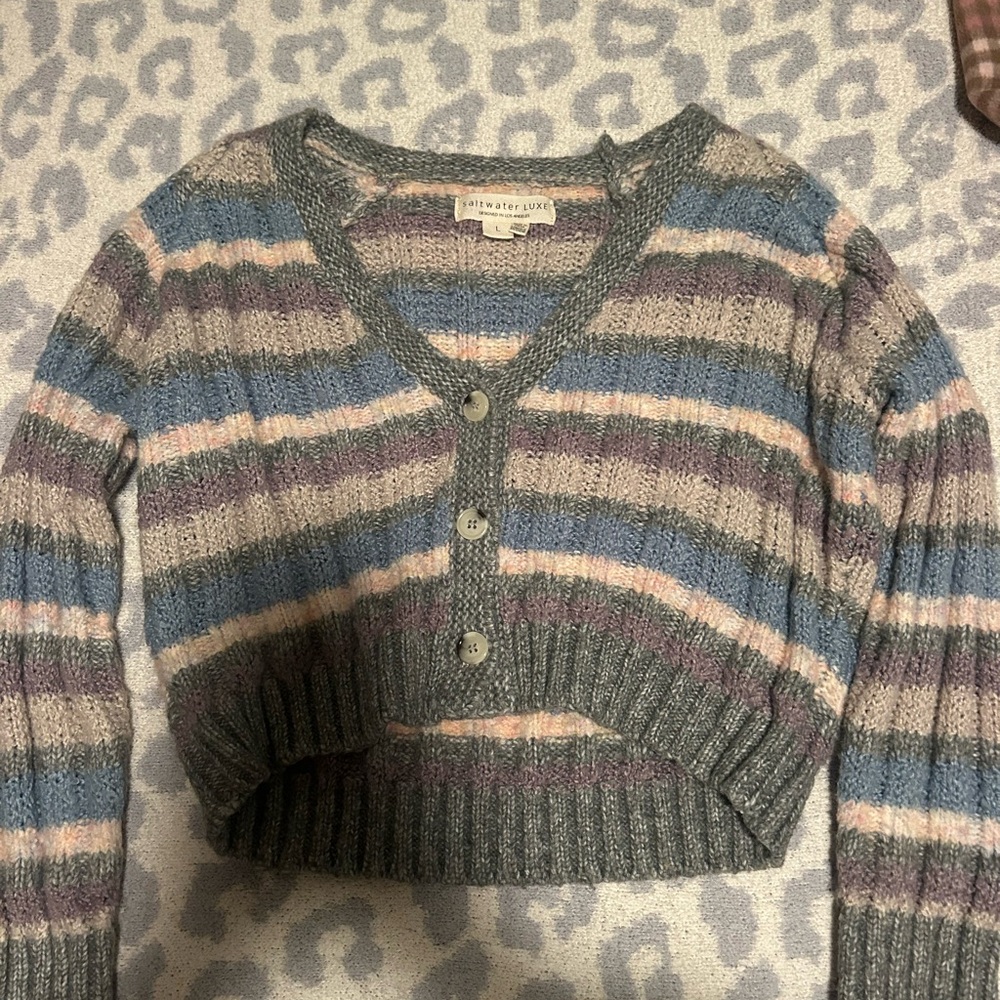 Striped Multicolor Women's Sweater